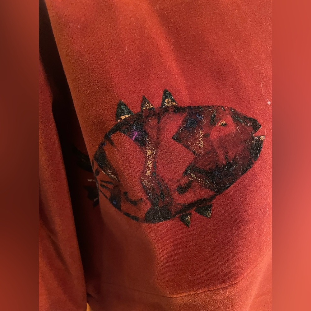 Custom Designed Reversible Jacket With Hand Paint… - image 2